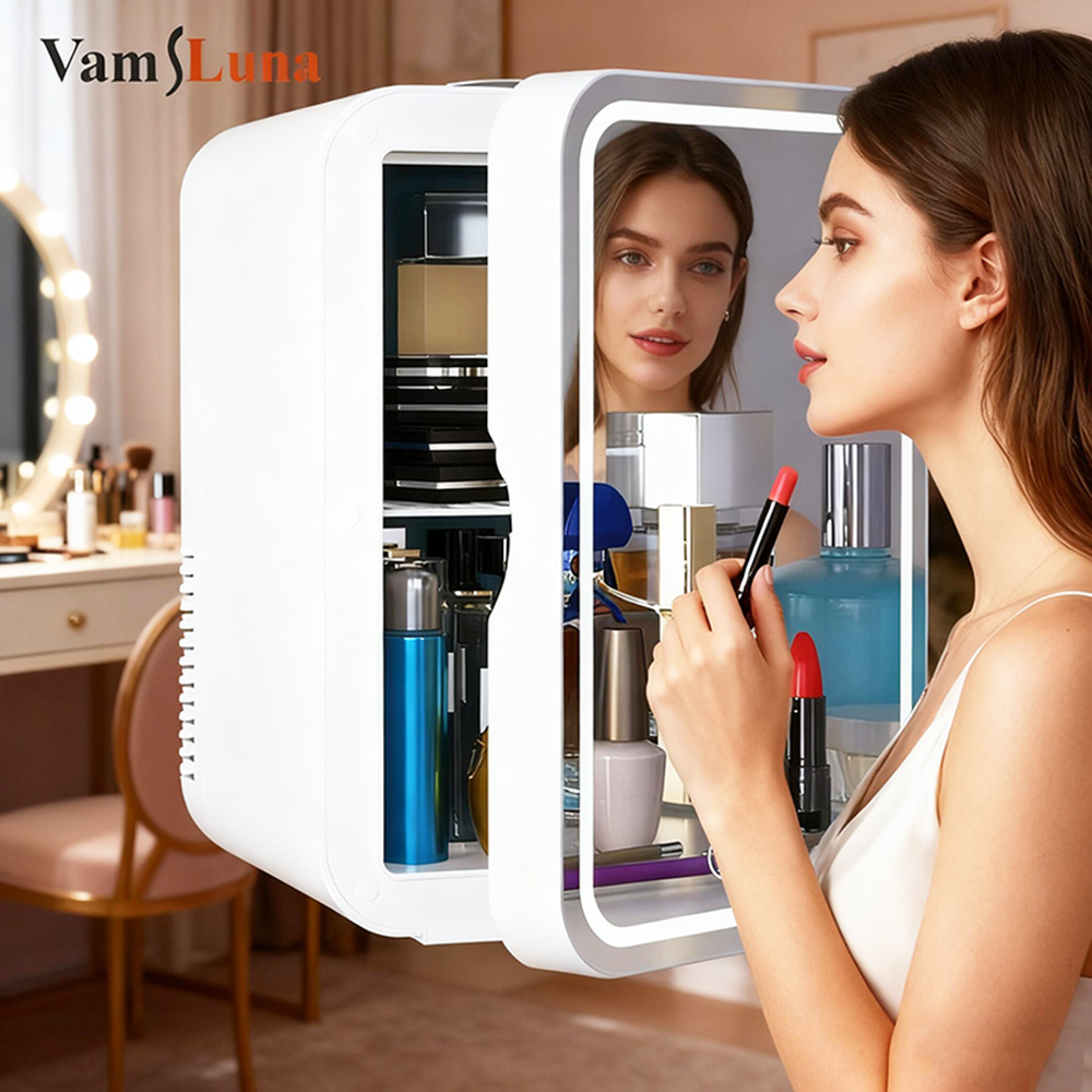 X Beauty Makeup - Kulkas Mini 8L untuk Kecantikan, Perawatan