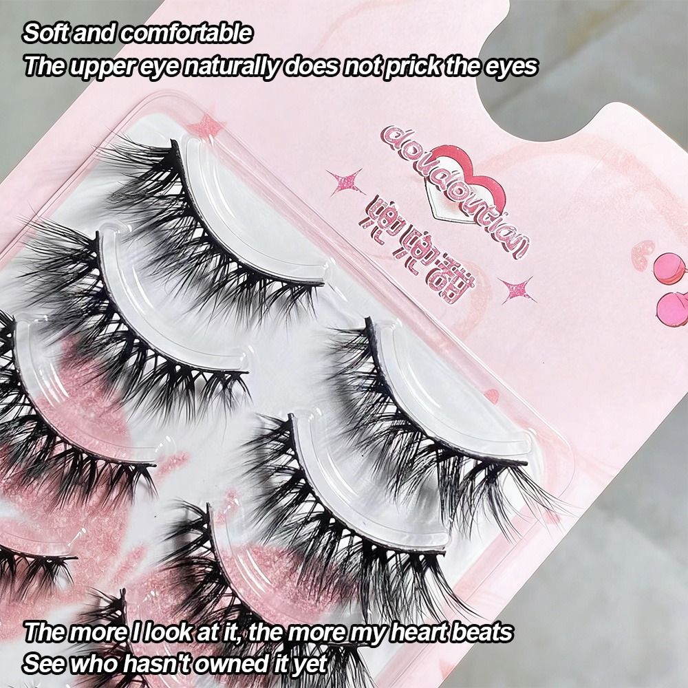 X Beauty Makeup - Bulu Mata Palsu Serat Sutra 3D