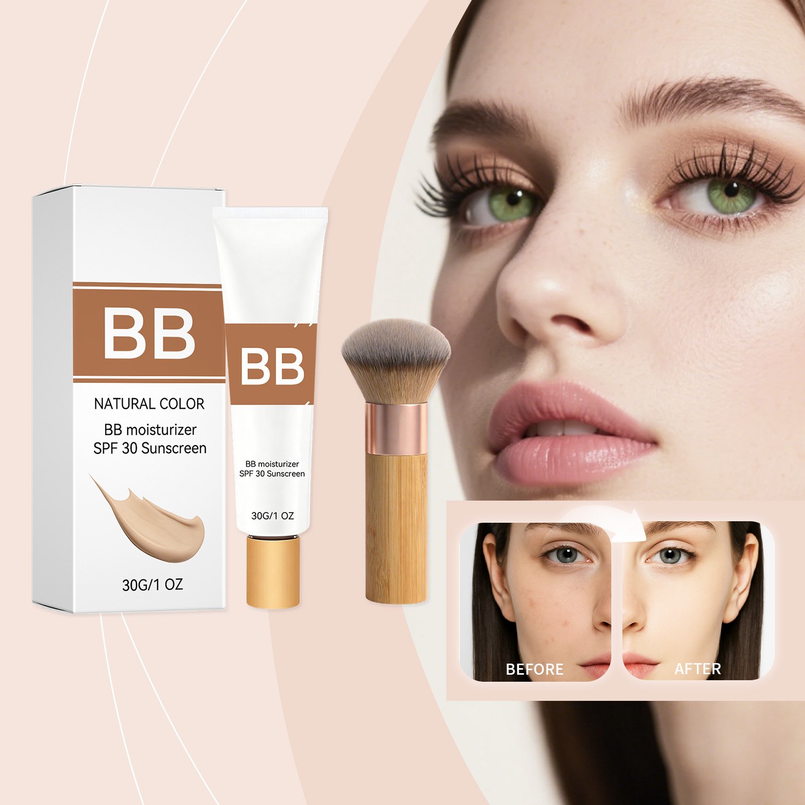 Bb Cream Tinted - Krim BB Pelembap Berwarna SPF 30
