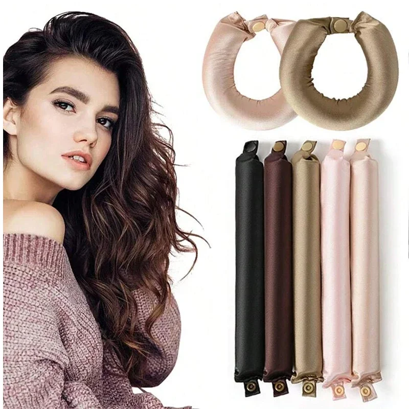 Hair Curling Wand - Pengeriting rambut tanpa panas, ikat kepala