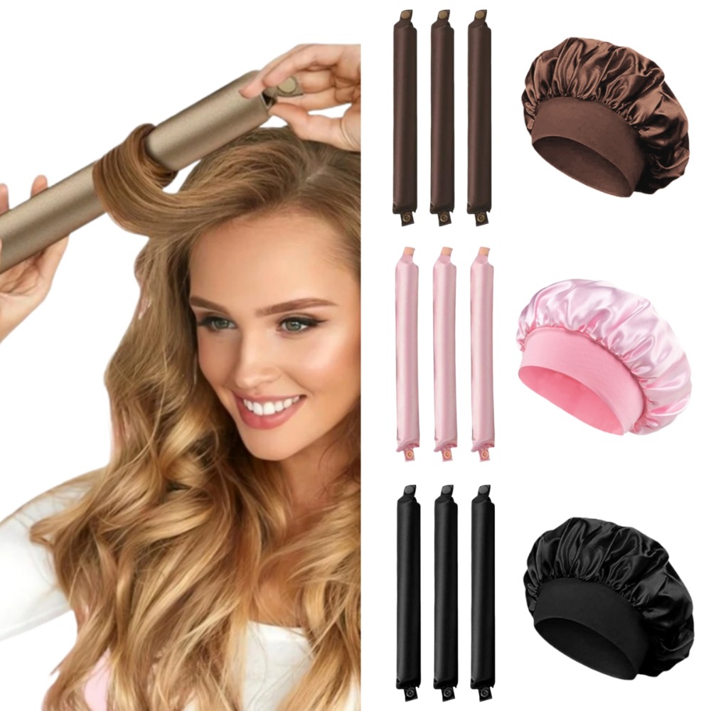 Hair Curling Wand - Ikat Kepala Batang Pengeriting Tanpa Panas