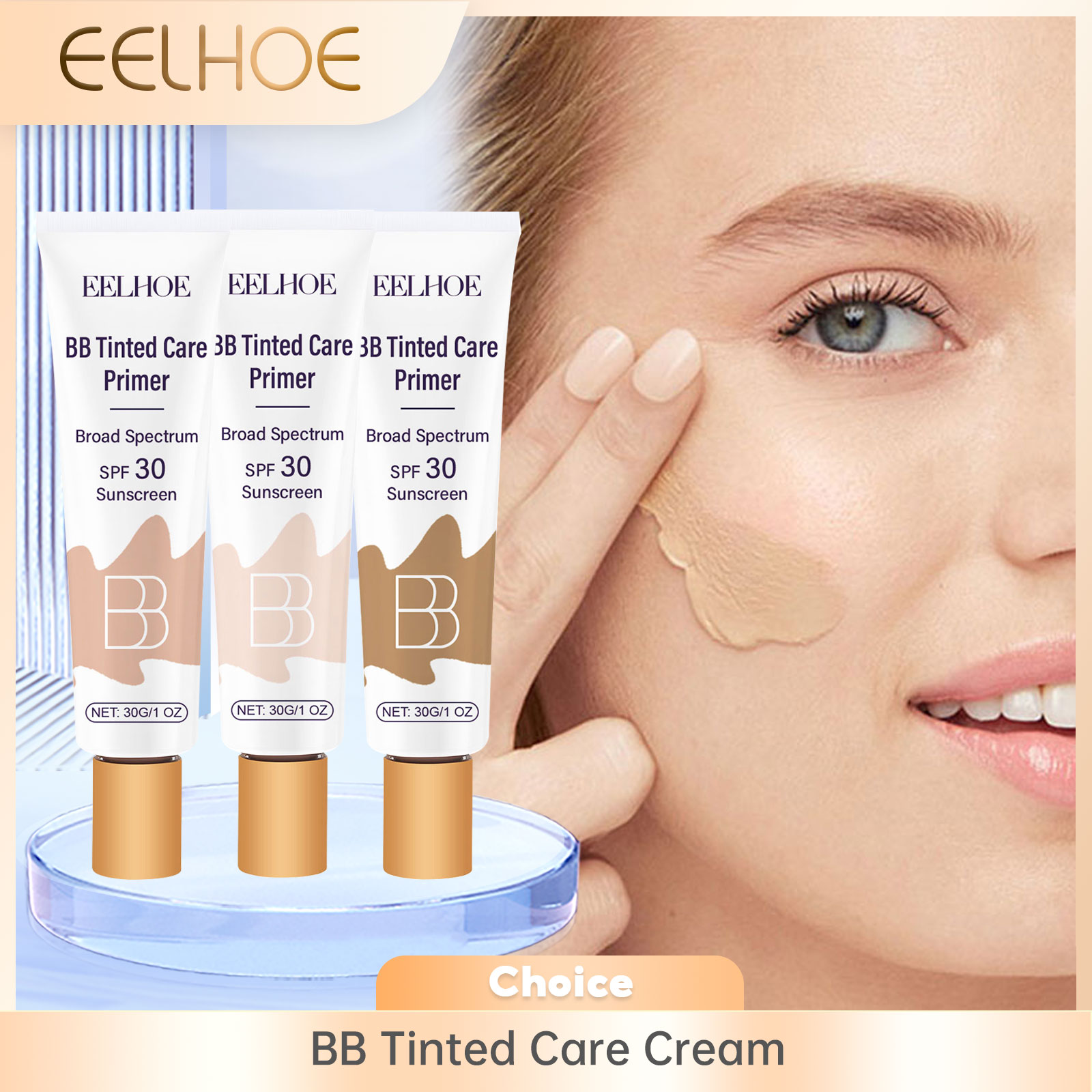 Bb Cream Tinted - Krim BB berwarna dengan SPF 30