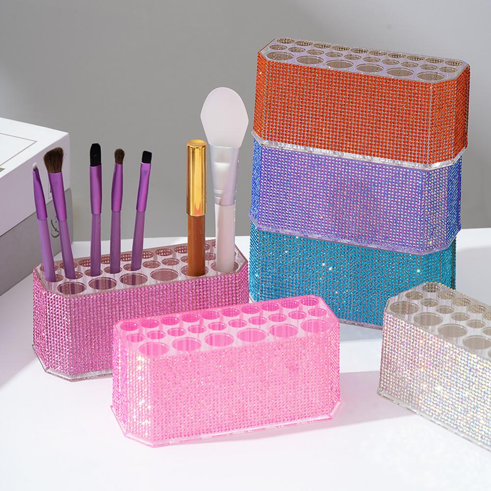 Beauty Makeup Drawing - Brush Organizer Akrilik Makeup Brush Nail
