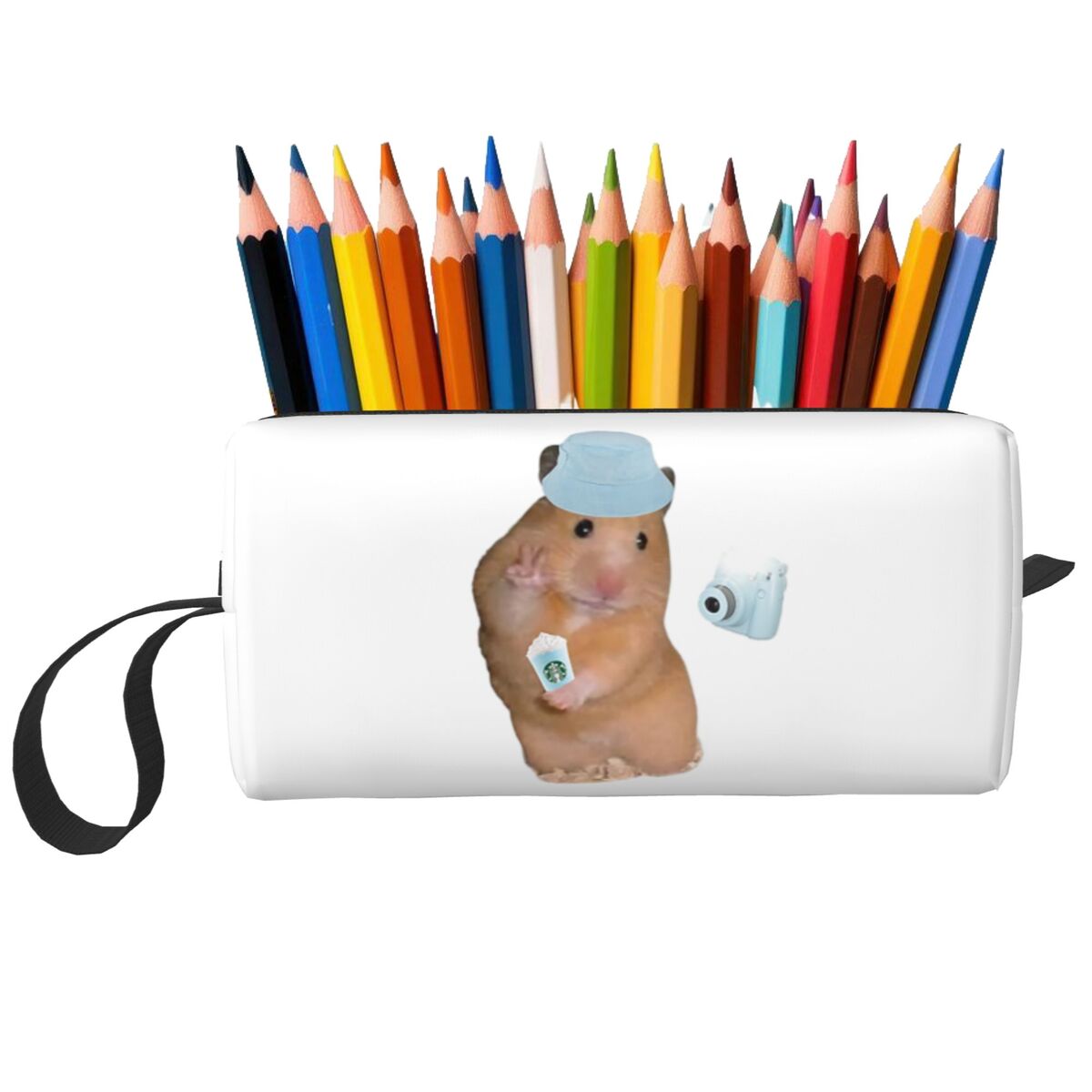 Beauty Makeup Camera - Peace Sign Hamster Meme Dengan Tas