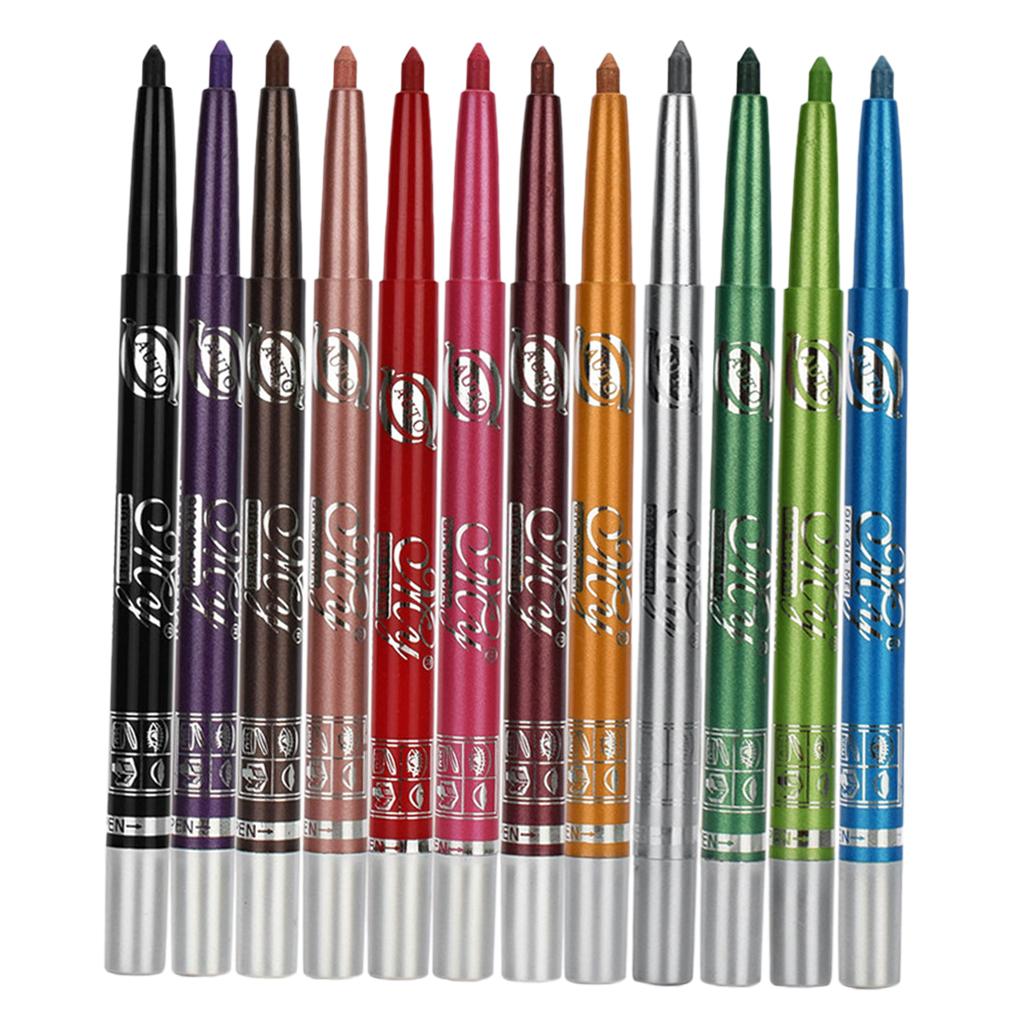 Beauty Makeup Look - Set Pensil Eyeliner Berwarna Tahan Air