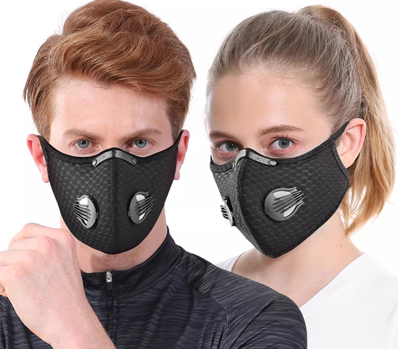 Sheet Face Mask Pack - Masker bersepeda dapat dicuci dan digunakan