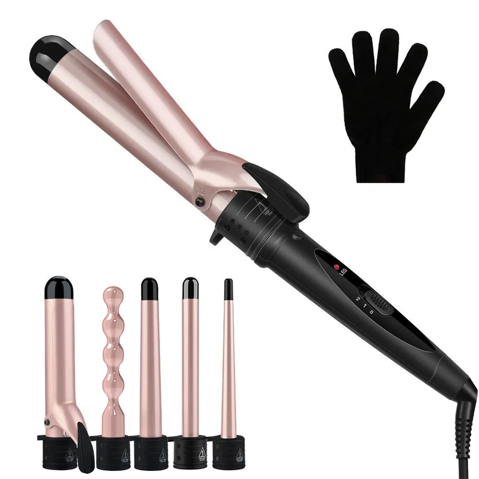 Hair Curling Wand - Alat Pengeriting Rambut Profesional Salon, Penggulung