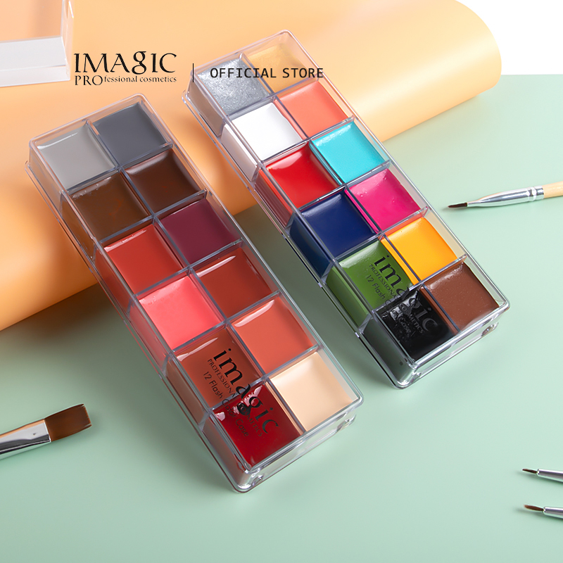 Beauty Makeup Drawing - IMAGIC 12 Warna Wajah Seni Tubuh