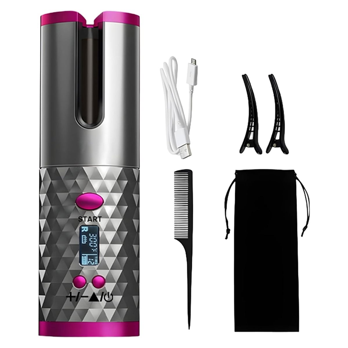 Hair Curling Wand - N18R Alat Pengeriting Rambut Tanpa Kabel