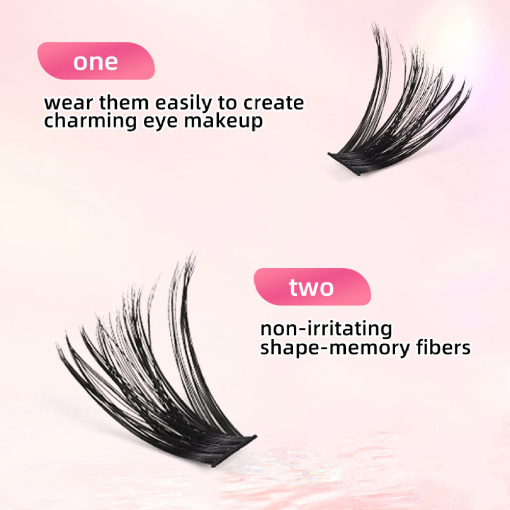 Beauty Makeup Look - Set Ekstensi Bulu Mata Palsu DIY,