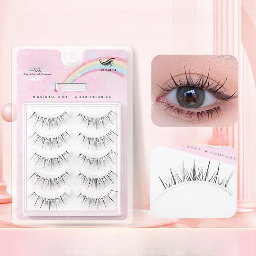 5 Pasang Bulu Mata Palsu Berge - Beauty Makeup Look ulasan dan harga