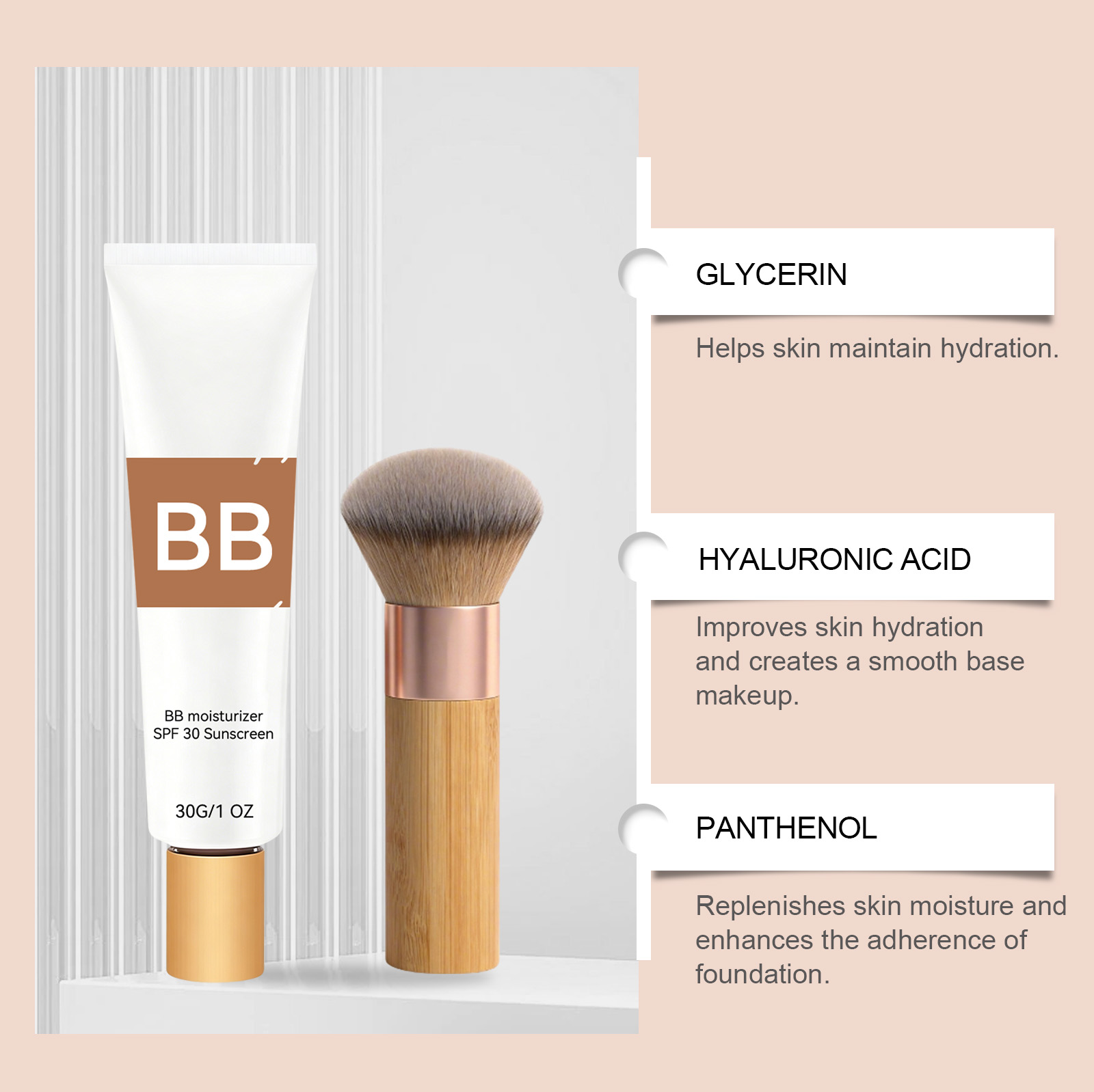 Krim BB Pelembap Berwarna SPF  - Bb Cream Tinted ulasan dan harga