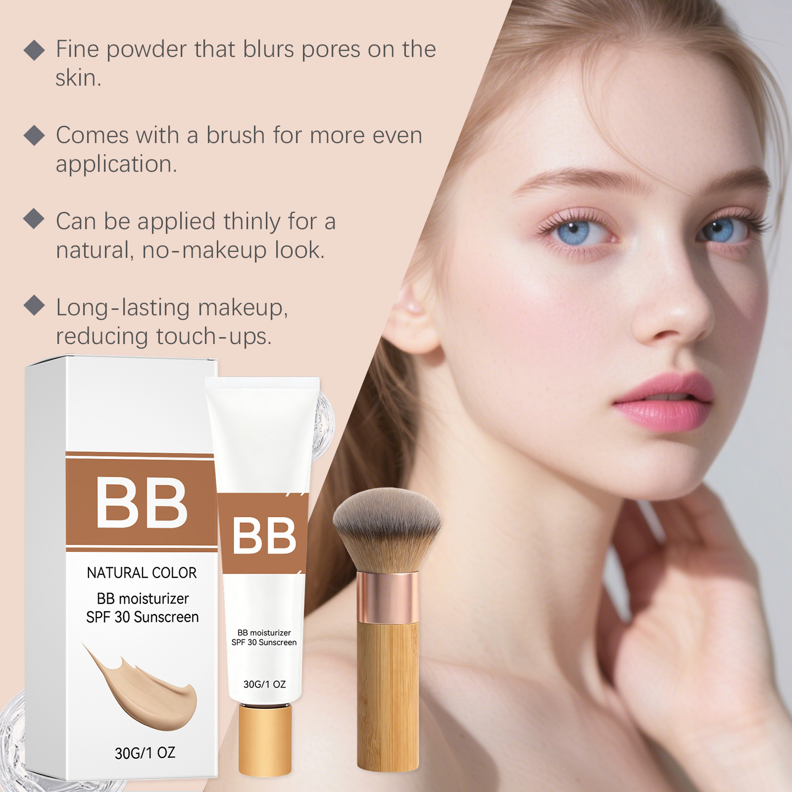 Krim BB Pelembap Berwarna SPF  - Bb Cream Tinted ulasan dan harga