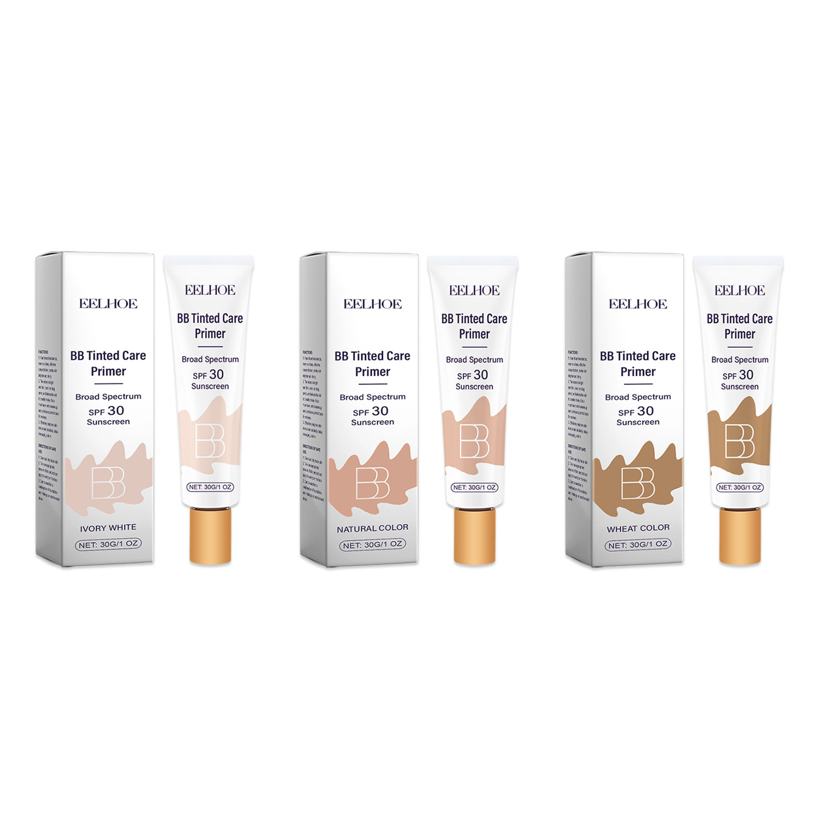 Krim BB berwarna dengan SPF 30 - Bb Cream Tinted ulasan dan harga