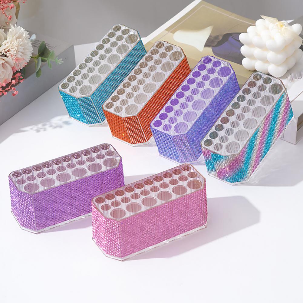 Brush Organizer Akrilik Makeup - Beauty Makeup Drawing ulasan dan harga