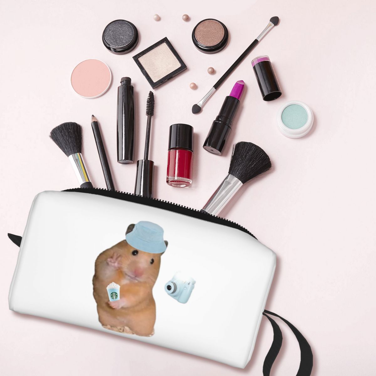 Peace Sign Hamster Meme Dengan - Beauty Makeup Camera ulasan dan harga