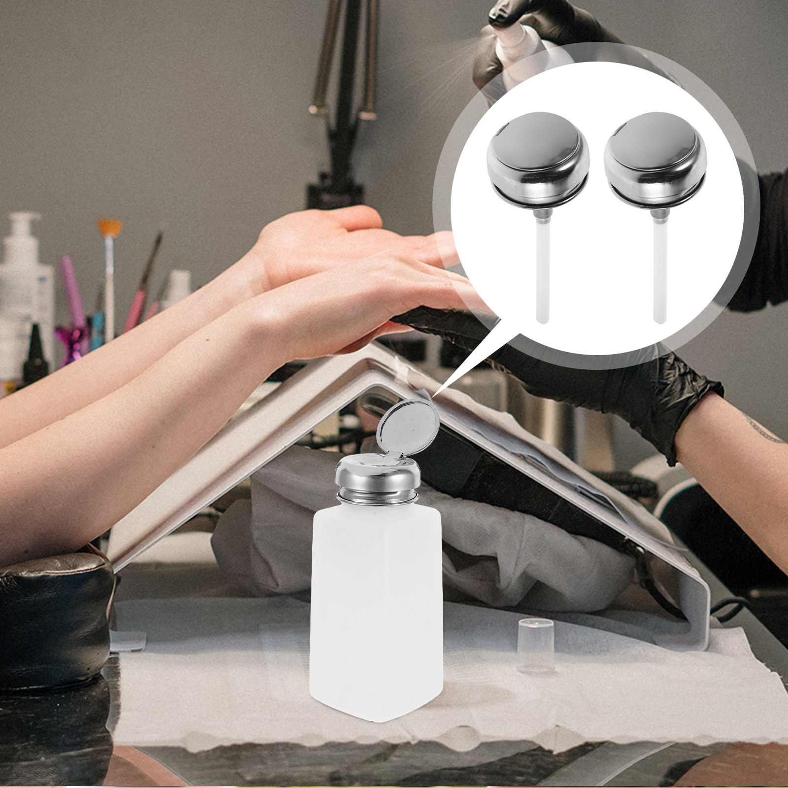 5 Buah Tutup Botol Pompa Tekan - Beauty With Makeup ulasan dan harga