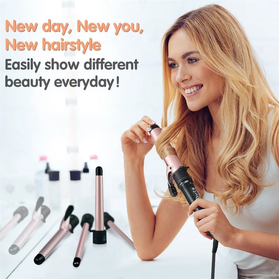 Alat Pengeriting Rambut Profes - Hair Curling Wand ulasan dan harga