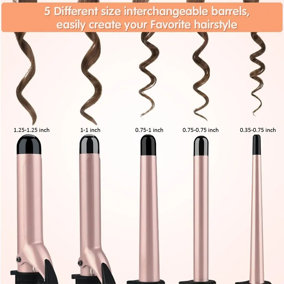 Alat Pengeriting Rambut Profes - Hair Curling Wand ulasan dan harga