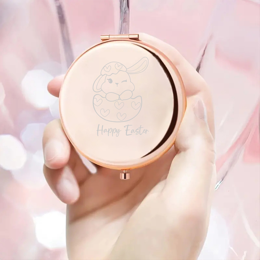 1 Buah Cermin Saku Kartun Keli - Beauty With Makeup ulasan dan harga