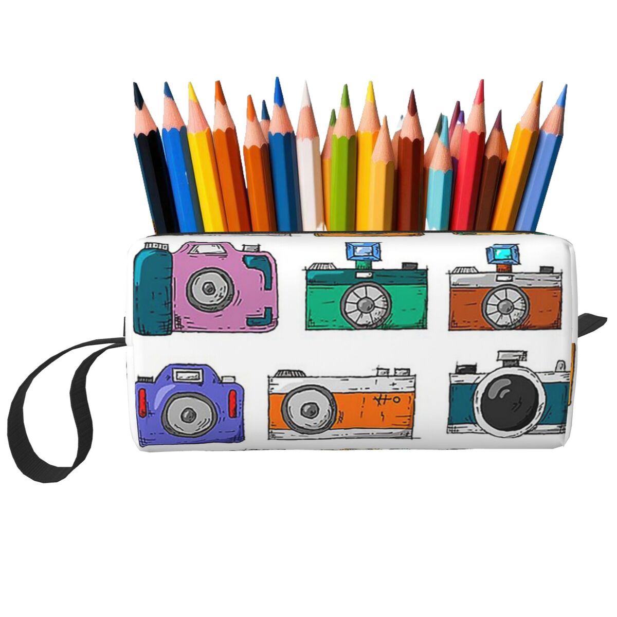 Tas Rias Kamera Retro, Organiz - Beauty Makeup Camera ulasan dan harga