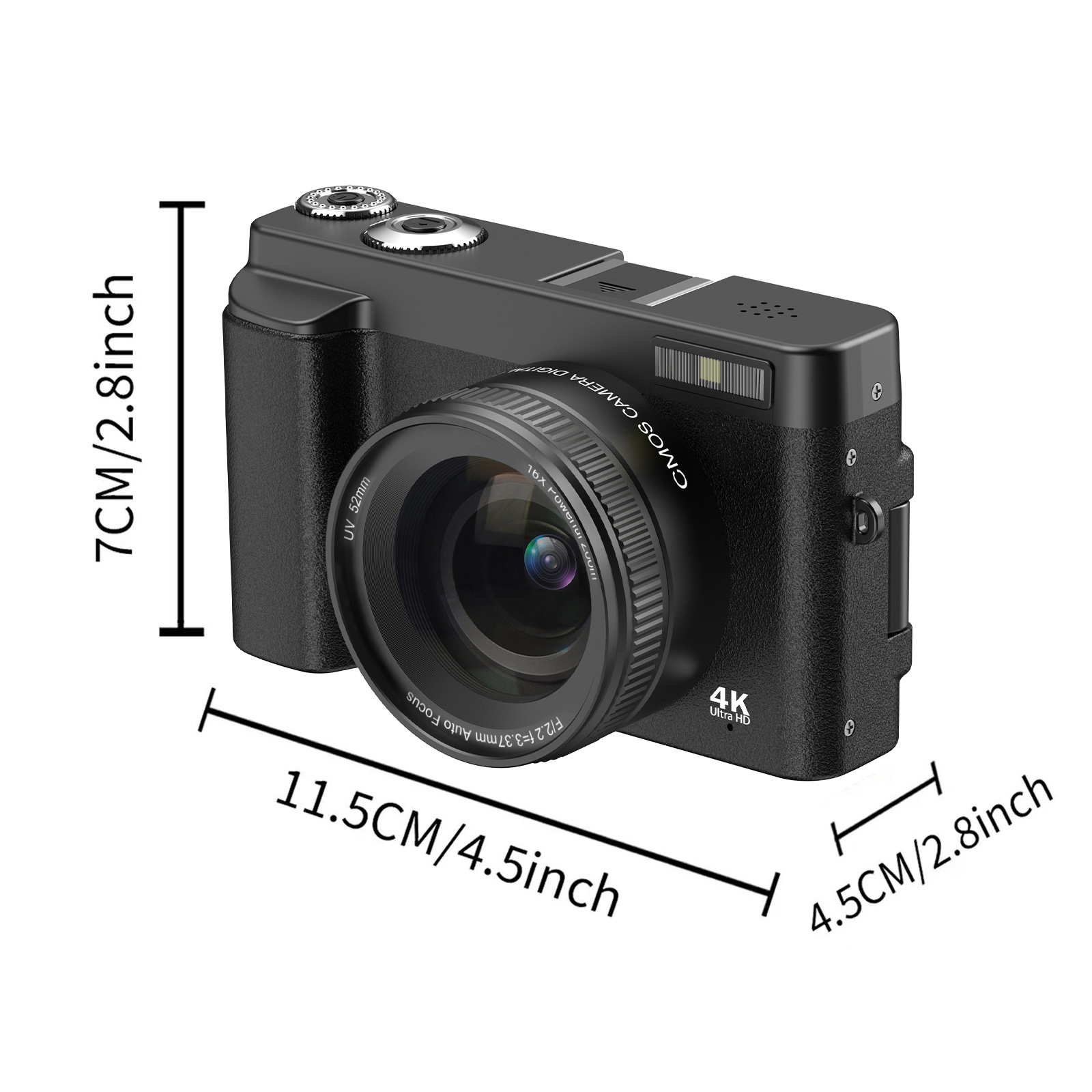 STUOGYUM kamera Vlog 4K, kamer - Beauty Makeup Camera ulasan dan harga