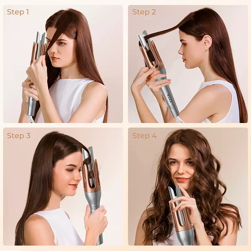 Alat Pengeriting Rambut Otomat - Hair Curling Wand ulasan dan harga