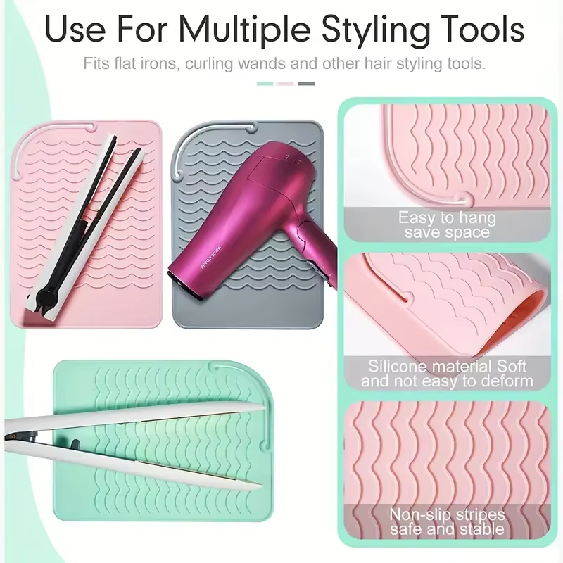 Alas Silikon Tahan Panas untuk - Hair Curling Wand ulasan dan harga