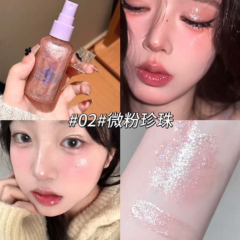 Semprotan Glitter Tubuh Diamon - Beauty Makeup Look ulasan dan harga