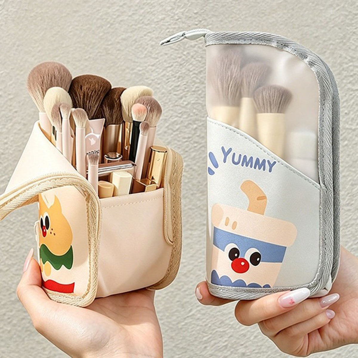 1 Buah Tas Kosmetik Tempat Pen - Beauty With Makeup ulasan dan harga