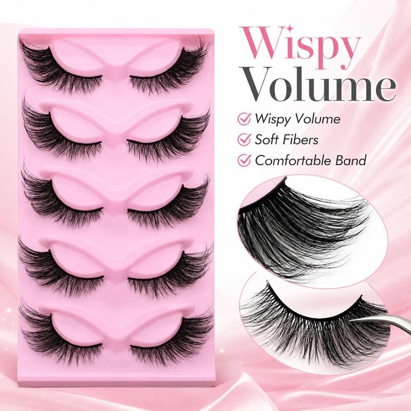 5 Pasang 2 Model Bulu Mata Pal - Beauty Makeup Look ulasan dan harga