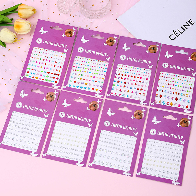 Stiker Permata Wajah Laris Man - Beauty With Makeup ulasan dan harga