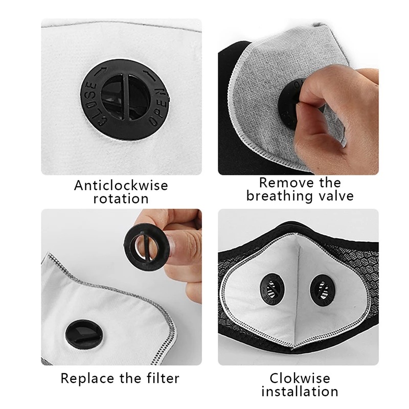Filter Karbon Aktif PM2.5 Anti - Sheet Face Mask Pack ulasan dan harga