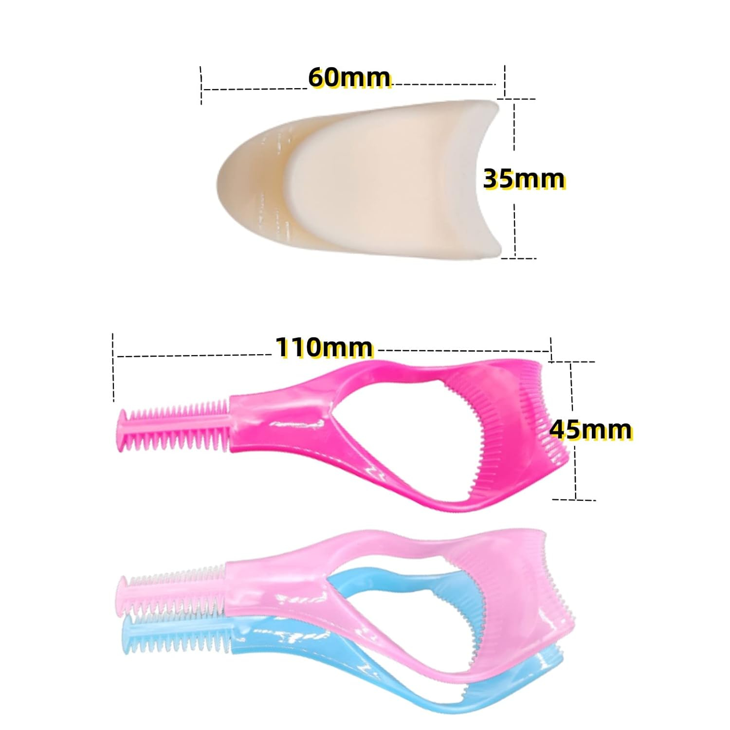 Aplikator Maskara 3-in-1 Mewah - X Beauty Makeup ulasan dan harga