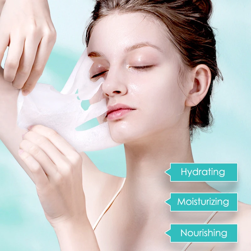 10 Buah Masker Lembar Masker W - Sheet Face Mask Pack ulasan dan harga